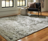Hoover Furniture Outlet - Ashley Furniture - Valmontic 8' x 10' Rug - 8' x 10' Rug - R406921